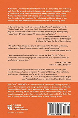 A Women's Lectionary for the Whole Church: Year W [KSIĄŻKA]
