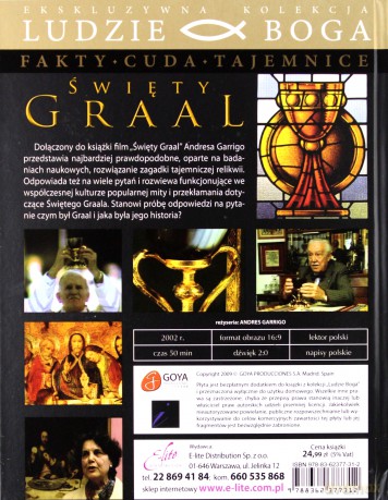 Św. Graal - Historia i legenda (Ludzie Boga) (booklet) [DVD]