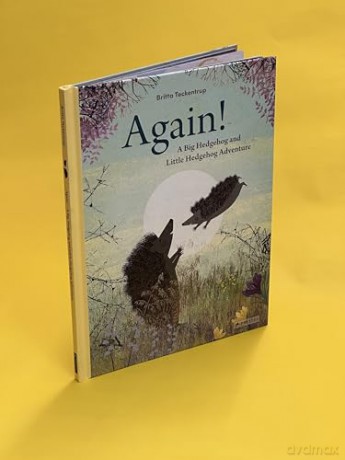 Again!: A Big Hedgehog and Little Hedgehog Adventure [KSIĄŻKA]