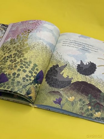 Again!: A Big Hedgehog and Little Hedgehog Adventure [KSIĄŻKA]