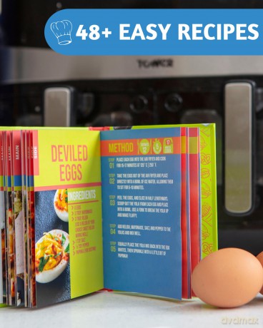 Air Fryer Easy Eats Recipe Book: 10 Minute Prep [KSIĄŻKA]