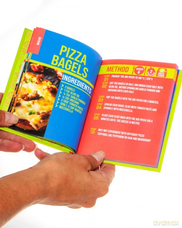 Air Fryer Easy Eats Recipe Book: 10 Minute Prep [KSIĄŻKA]