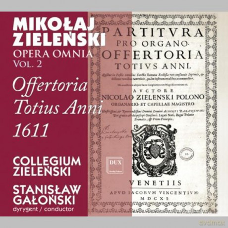 Mikołaj Zieleński: Opera Omnia vol. 2 [CD]