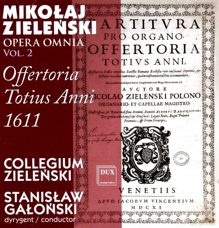 Mikołaj Zieleński: Opera Omnia vol. 2 [CD]