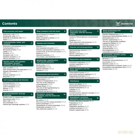 A-Level OCR Biology Summary Sheets [KSIĄŻKA]