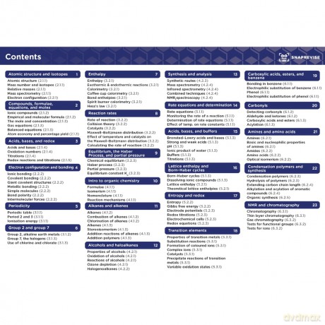 A-Level OCR Chemistry Summary Sheets [KSIĄŻKA]