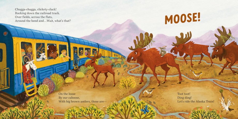 All Aboard the Alaska Train [KSIĄŻKA]