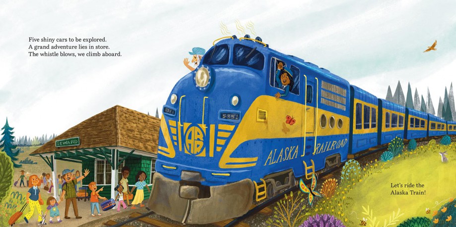 All Aboard the Alaska Train [KSIĄŻKA]