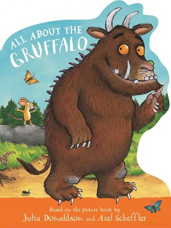All About the Gruffalo: A shaped board book, perfect for little paws! [KSIĄŻKA]