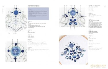An Introduction to Whitework Embroidery with Colour: 10 stunning projects with reusable iron-on transfers [KSIĄŻKA]