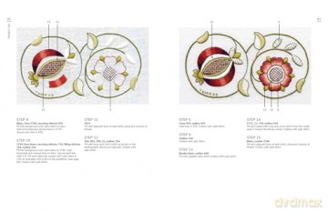 An Introduction to Whitework Embroidery with Colour: 10 stunning projects with reusable iron-on transfers [KSIĄŻKA]