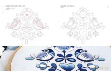 An Introduction to Whitework Embroidery with Colour: 10 stunning projects with reusable iron-on transfers [KSIĄŻKA]