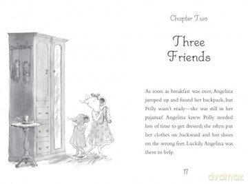 Angelina Ballerina 4 Ballet-Filled Chapter Books in 1!: Best Big Sister Ever!; Angelina Ballerina's Ballet Tour; Angelina Ballerina and the Dancing Princess; Angelina Ballerina and the Fancy Dress Day [KSIĄŻKA]