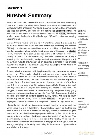 Animal Farm Text Guide: AQA GCSE English Literature Revision Book | Includes Analysis, Key Quotes, Character Insights, and Sample Essays for Top Grades [KSIĄŻKA]