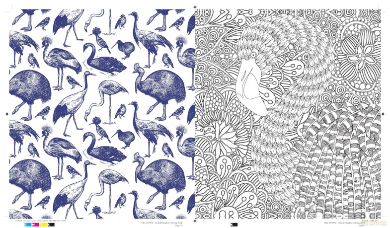 Animal Kingdom Coloring Book: Color Nature's Most Remarkable Creatures - Over 100 Pages to Color! [KSIĄŻKA]