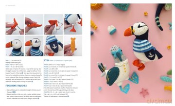 Aquatic Amigurumi 2: Crochet 15 Seashore Softies [KSIĄŻKA]