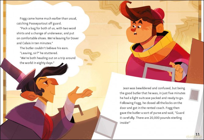 Around the World in 80 Days: Inspired by the Masterpiece by Jules Verne [KSIĄŻKA]