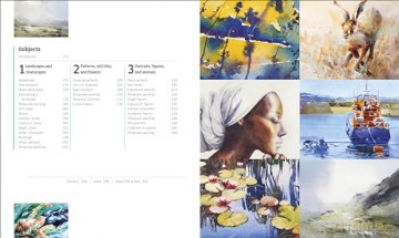 Artist's Watercolour Techniques: Discover How to Paint Landscapes, People and Still Lifes, and Develop Your Own Style [KSIĄŻKA]