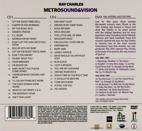 Ray Charles: The Essential Collection (digipack) [2CD]+[DVD]