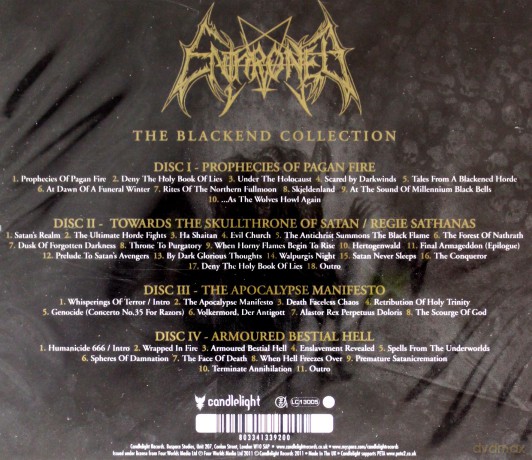 Enthroned: The Blackend Collection [4CD]