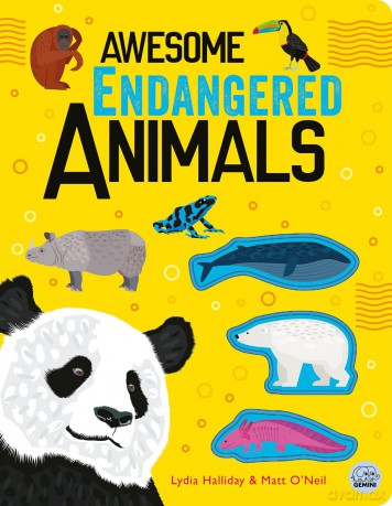 Awesome Endangered Animals [KSIĄŻKA]