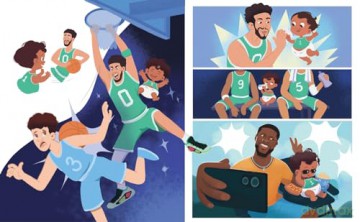 Baby Dunks-a-Lot: A Picture Book [KSIĄŻKA]