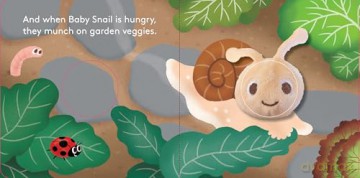 Baby Snail: Finger Puppet Book [KSIĄŻKA]