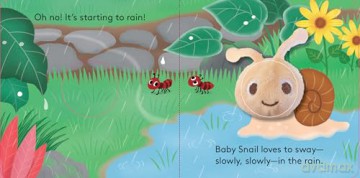 Baby Snail: Finger Puppet Book [KSIĄŻKA]