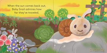 Baby Snail: Finger Puppet Book [KSIĄŻKA]