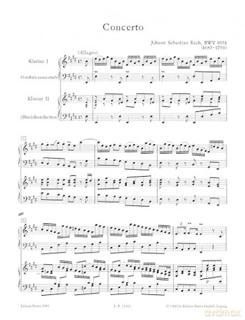 Bach: Concerto Nr. 2 [KSIĄŻKA]