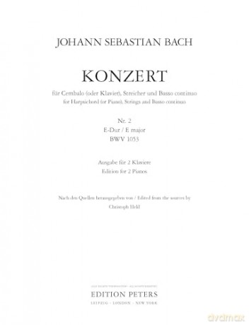 Bach: Concerto Nr. 2 [KSIĄŻKA]