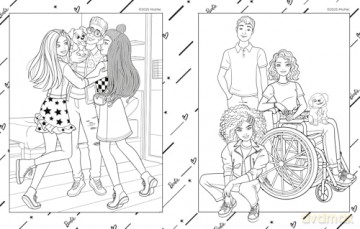 Barbie Dream Team Colouring Book: Brand new colouring book, perfect for Barbie fans aged 3, 4, 5, 6, 7 years [KSIĄŻKA]