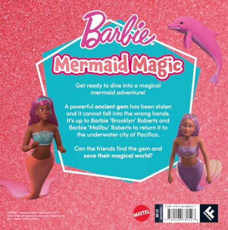Barbie Mermaid Magic Picture Book: A magical mermaid adventure storybook from the hit Netflix series A Touch of Magic, perfect for Barbie fans! [KSIĄŻKA]