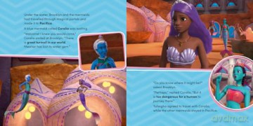 Barbie Mermaid Magic Picture Book: A magical mermaid adventure storybook from the hit Netflix series A Touch of Magic, perfect for Barbie fans! [KSIĄŻKA]