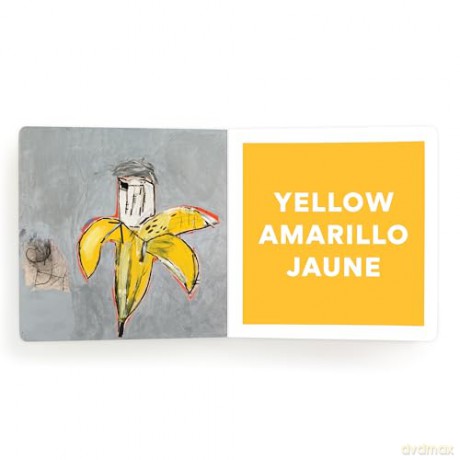 Basquiat Colors Board Book: English - Spanish - French [KSIĄŻKA]