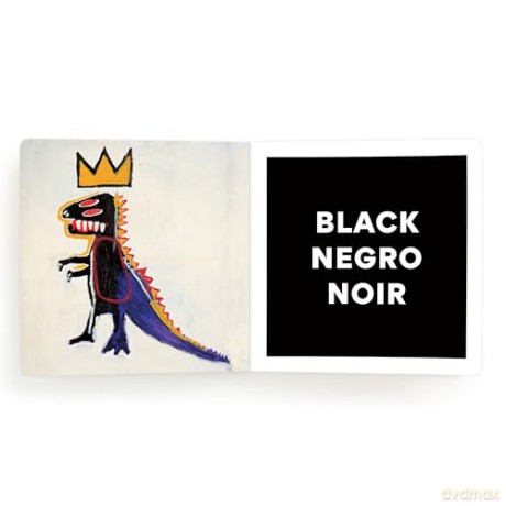 Basquiat Colors Board Book: English - Spanish - French [KSIĄŻKA]