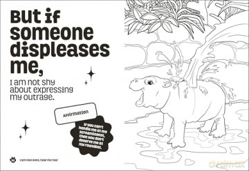 Be More Moo Deng: The Unofficial Colouring Book [KSIĄŻKA]