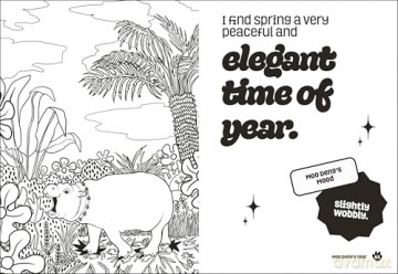 Be More Moo Deng: The Unofficial Colouring Book [KSIĄŻKA]
