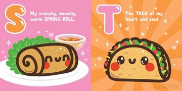 Be My Yummy ABC: A Food-Centric ABC Picture Book for Valentine's Day [KSIĄŻKA]
