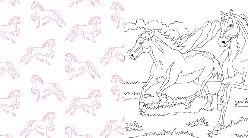 Beautiful Horses Coloring Book: Color Your Favorites, from Wild Ponies to Magnificent Clydesdales [KSIĄŻKA]