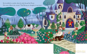 Beauty and the Beast: A Push, Pull, Slide Book [KSIĄŻKA]