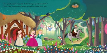 Beauty and the Beast: A Push, Pull, Slide Book [KSIĄŻKA]