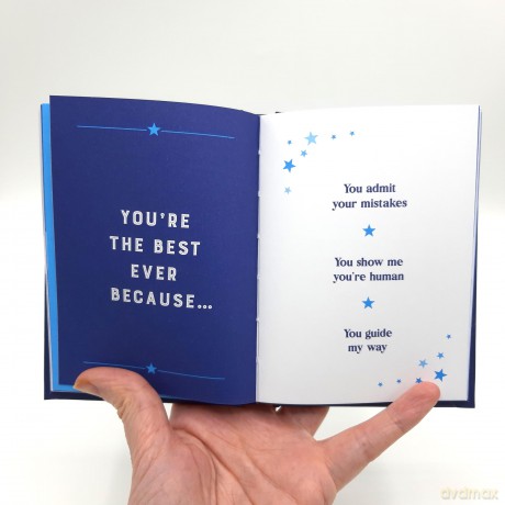 Best Dad Ever: The Perfect Thank You Gift for Your Incredible Dad [KSIĄŻKA]