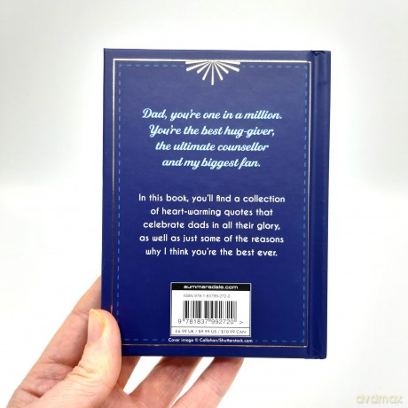 Best Dad Ever: The Perfect Thank You Gift for Your Incredible Dad [KSIĄŻKA]