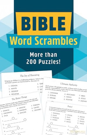 Bible Word Scrambles: More Than 200 Puzzles! [KSIĄŻKA]