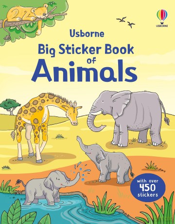 Big Sticker Book of Animals [KSIĄŻKA]