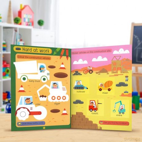 Big Stickers for Toddler Hands: Things That Go [KSIĄŻKA]