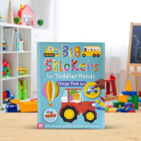 Big Stickers for Toddler Hands: Things That Go [KSIĄŻKA]