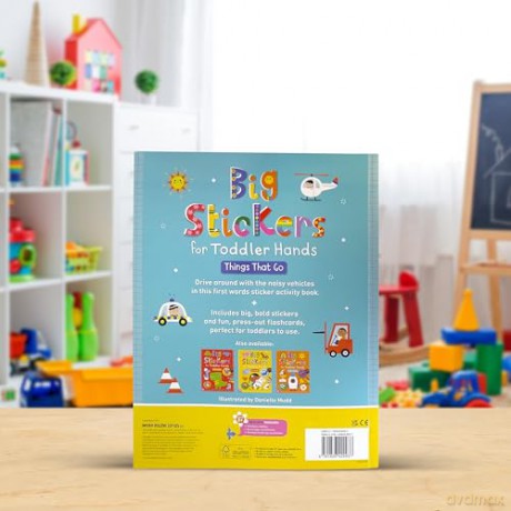 Big Stickers for Toddler Hands: Things That Go [KSIĄŻKA]