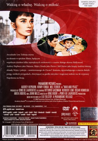 Wojna i Pokój [DVD]
